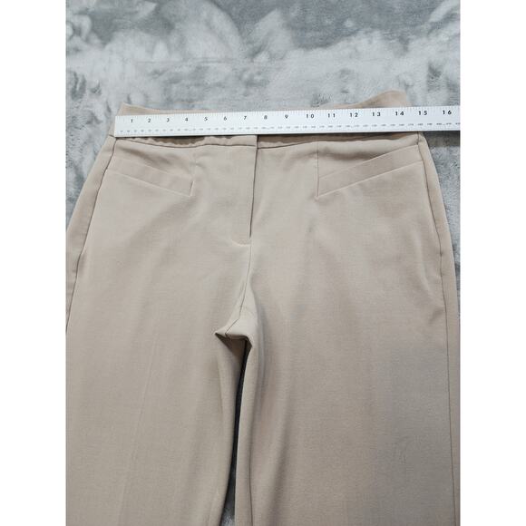 Chico's Magique Ankle Pants Size 00 XS/2 Beige Crop Slim Stretch Office Career - Picture 7 of 11